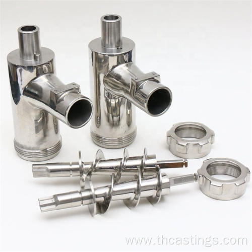 Precision casting stainless steel meat grinder